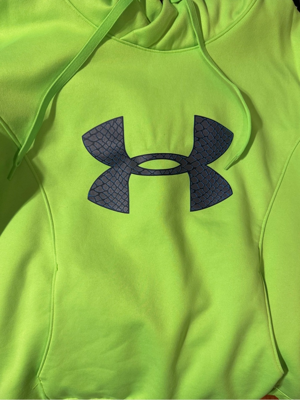 Under Armour Neon Green Hoodie